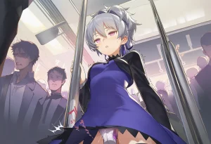 Pixiv 名前も知らないおじさんNamae mo Shiranai OjisanAn Old Man Whose Name I Dont Even Know 117226053 - Rumor Apparently, a Foreign Nymphomaniac Shows Up on the Yamanote Line - Page 5