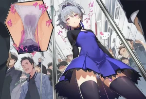 Pixiv 名前も知らないおじさんNamae mo Shiranai OjisanAn Old Man Whose Name I Dont Even Know 117226053 - Rumor Apparently, a Foreign Nymphomaniac Shows Up on the Yamanote Line - Page 9