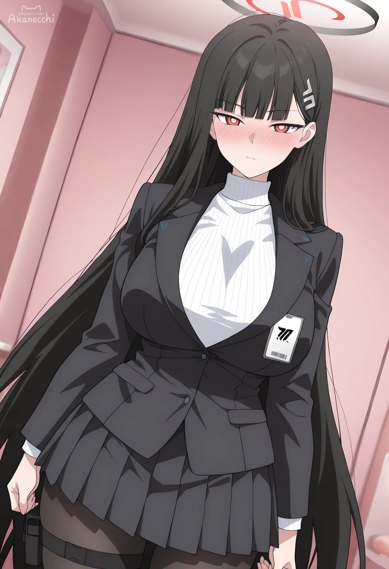 Pixiv NSFW Tsukatsuki Rio 調月リオ Blue Archive - Image 2