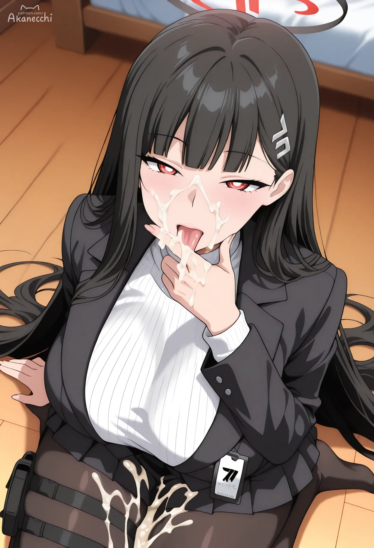 Pixiv NSFW Tsukatsuki Rio 調月リオ Blue Archive - Image 23