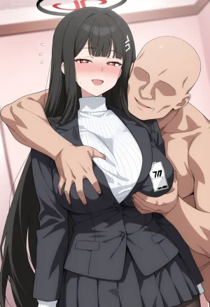 Pixiv NSFW Tsukatsuki Rio 調月リオ Blue Archive - Page 11