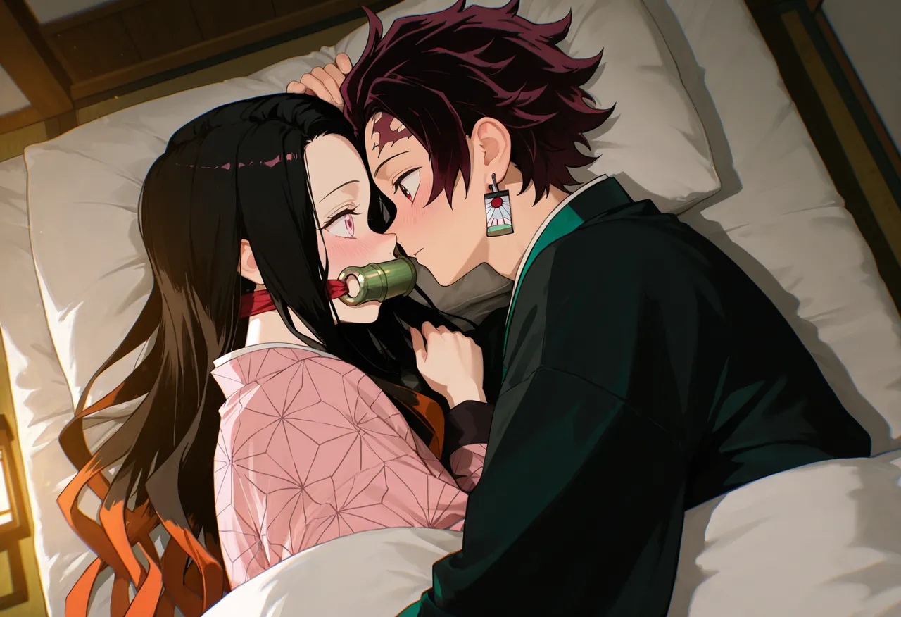 Pixiv PKAI Tanjiro and Nezuko - Image 12