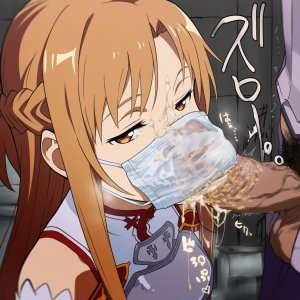 Pixiv プじだむの島Pujidamu no Shima 15106284 - Asuna streetwalker mask blowjob with smegma more - Page 34