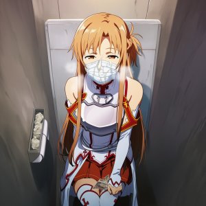 Pixiv プじだむの島Pujidamu no Shima 15106284 - Asuna streetwalker mask blowjob with smegma more - Page 53