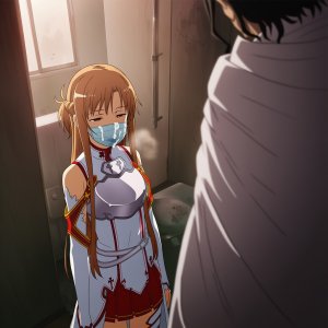 Pixiv プじだむの島Pujidamu no Shima 15106284 - Asuna streetwalker mask blowjob with smegma more - Page 55