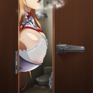 Pixiv プじだむの島Pujidamu no Shima 15106284 - Asuna streetwalker mask blowjob with smegma more - Page 57