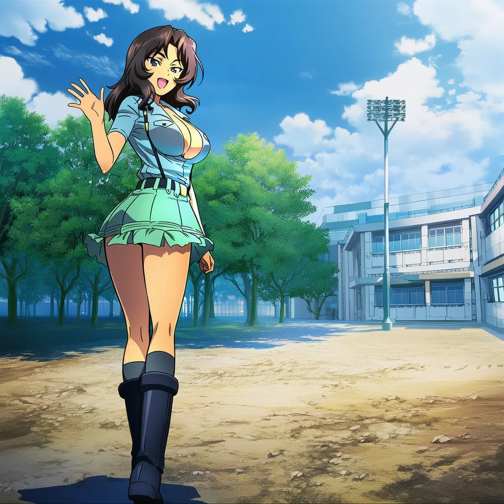 Pixiv プじだむの島Pujidamu no Shima 15106284 - El Girls und Panzer Assaulted, Deep Kissed, Breast Fondled and Sucked, Creampie, Rape, Humiliation - Image 3