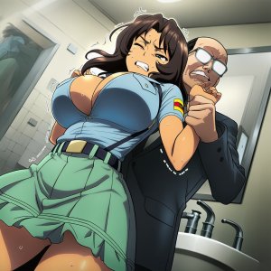 Pixiv プじだむの島Pujidamu no Shima 15106284 - El Girls und Panzer Assaulted, Deep Kissed, Breast Fondled and Sucked, Creampie, Rape, Humiliation - Page 12