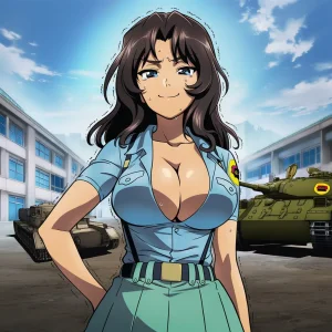 Pixiv プじだむの島Pujidamu no Shima 15106284 - El Girls und Panzer Assaulted, Deep Kissed, Breast Fondled and Sucked, Creampie, Rape, Humiliation - Page 87