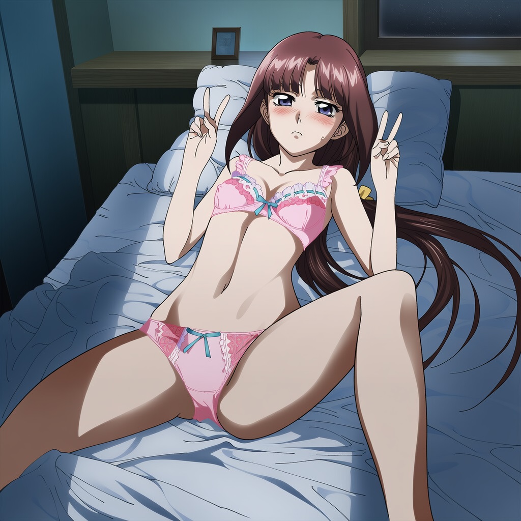 Pixiv プじだむの島Pujidamu no Shima 15106284 - Tiffa adill in lingerie - Image 30