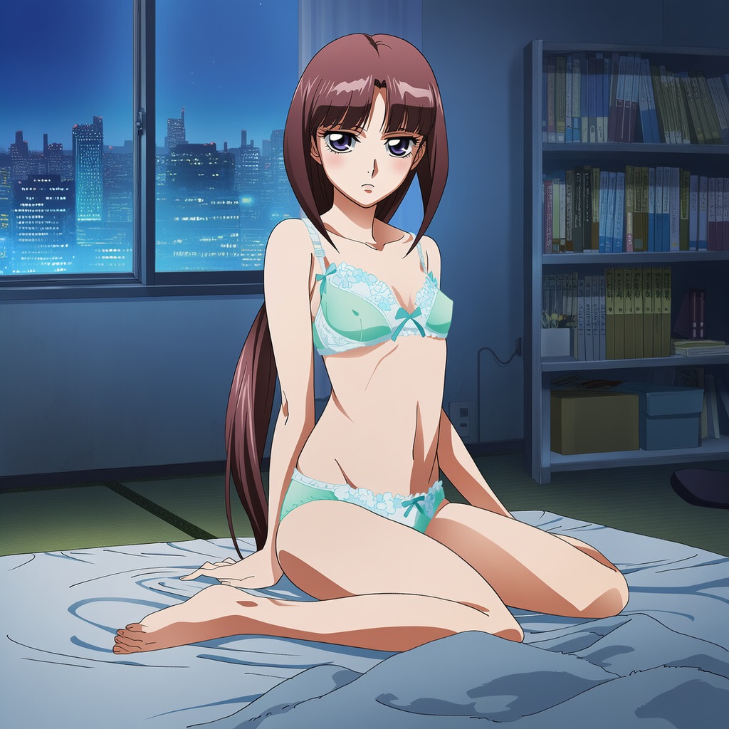 Pixiv プじだむの島Pujidamu no Shima 15106284 - Tiffa adill in lingerie - Image 4