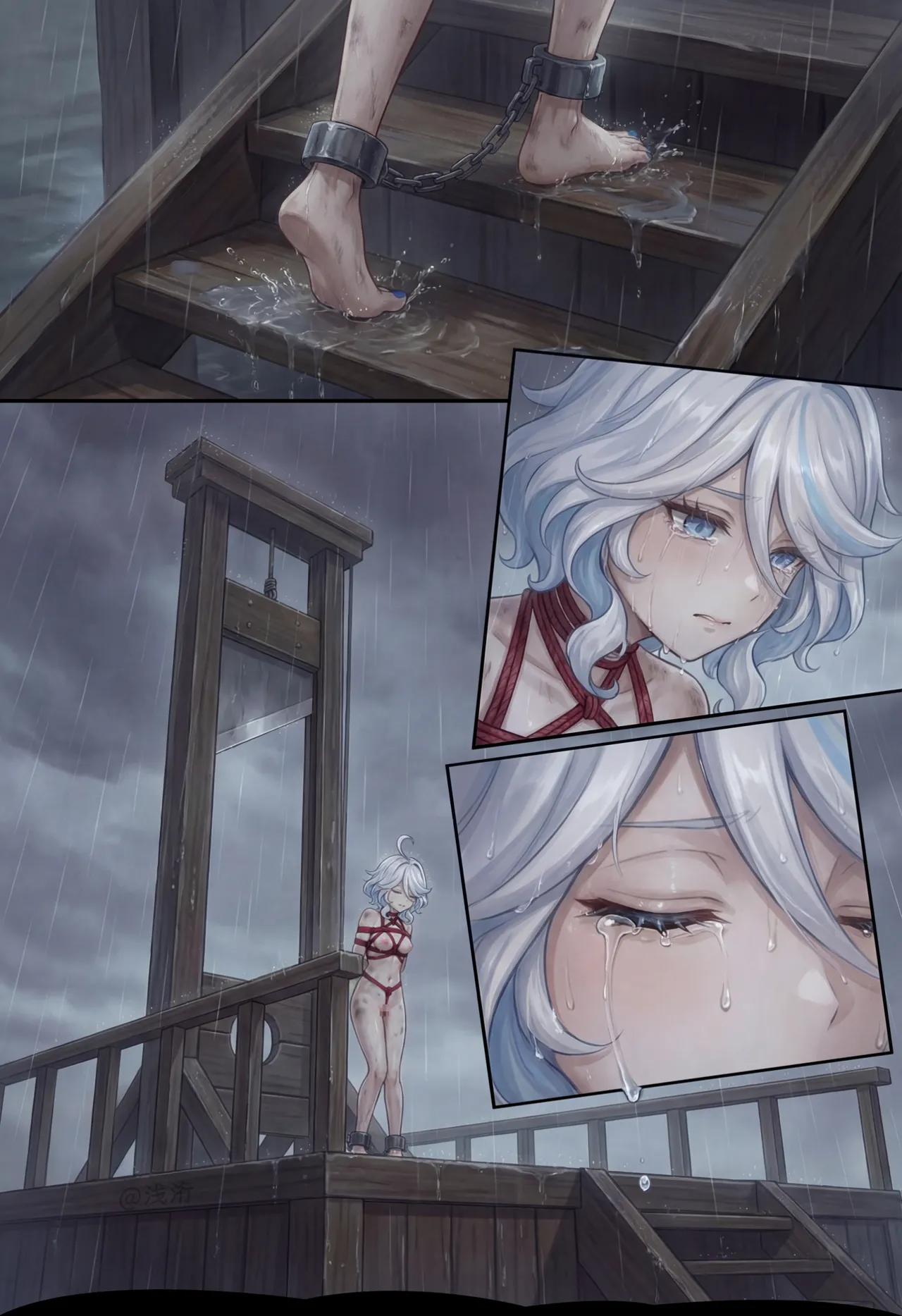 PIXIV芙宁娜 - 审判之时qian-xing 浅洐 102693044Photoshop - Image 8