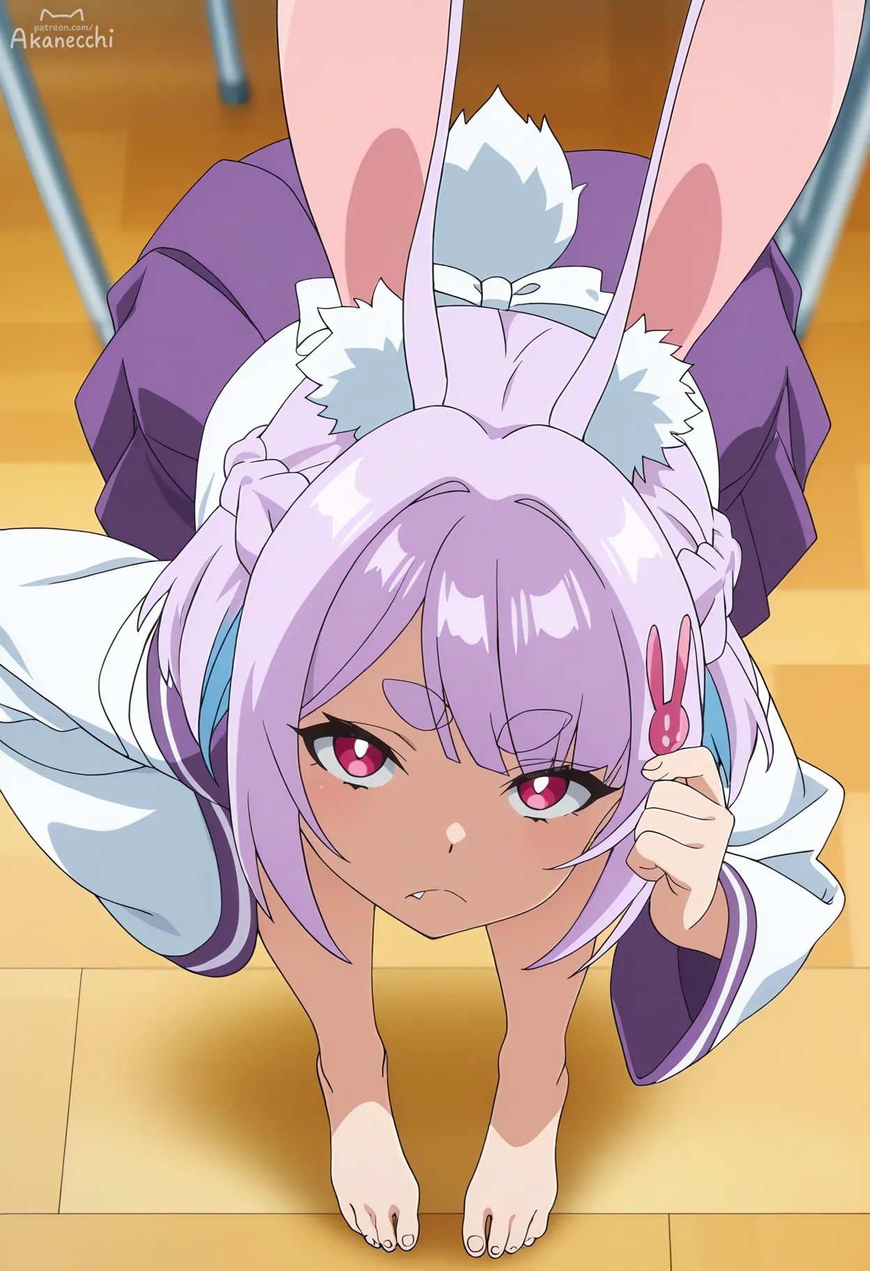 Pixiv Sui Usami 右左美 彗 Jingai Kyoushitsu no Ningengirai Kyoushi FJ - Image 6