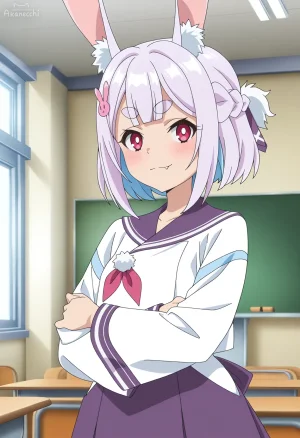 Pixiv Sui Usami 右左美 彗 Jingai Kyoushitsu no Ningengirai Kyoushi FJ - Page 4