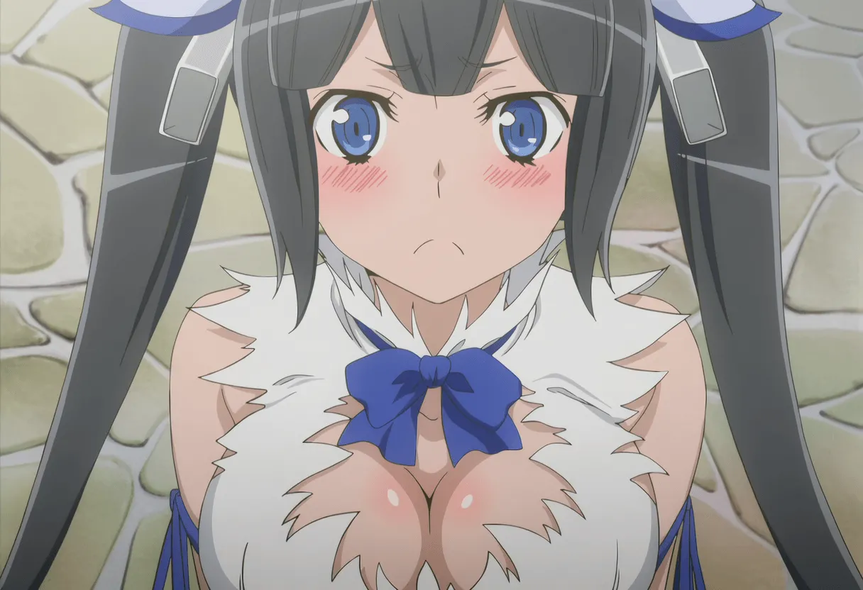 Pixiv 与党野党YotouYatou 50519969 - DanMachi Hestia and the Perverted Ojisan in the Mixed Bath - Image 151