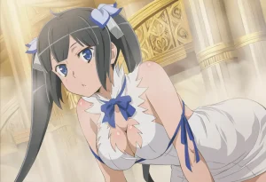 Pixiv 与党野党YotouYatou 50519969 - DanMachi Hestia and the Perverted Ojisan in the Mixed Bath - Page 5