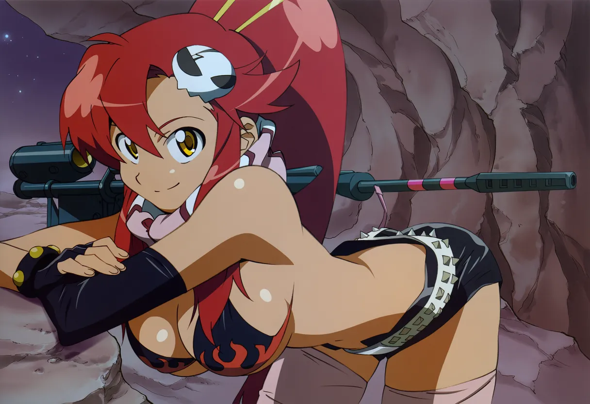 Pixiv 与党野党YotouYatou 50519969 - Gurren Lagann Youko vs. the Extreme Underground Ojisan - Image 2
