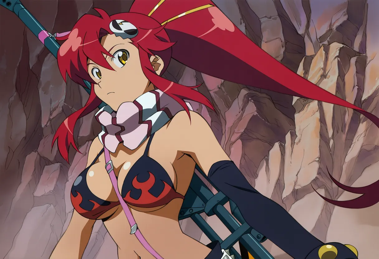 Pixiv 与党野党YotouYatou 50519969 - Gurren Lagann Youko vs. the Extreme Underground Ojisan - Image 4