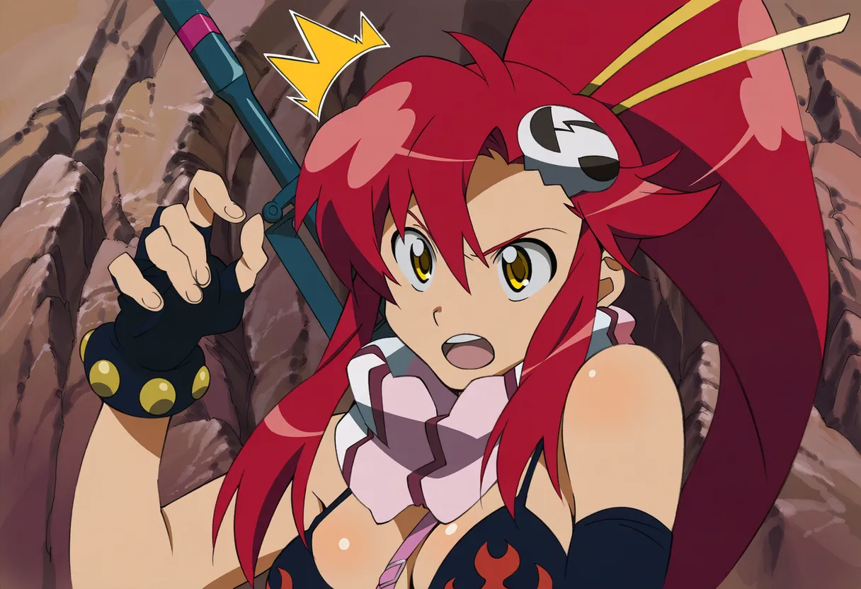 Pixiv 与党野党YotouYatou 50519969 - Gurren Lagann Youko vs. the Extreme Underground Ojisan - Image 5