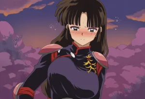 Pixiv 与党野党YotouYatou 50519969 - Inuyasha Drunken Sango Hair Down ver. vs. the Sake Fairy Ojisan - Page 34