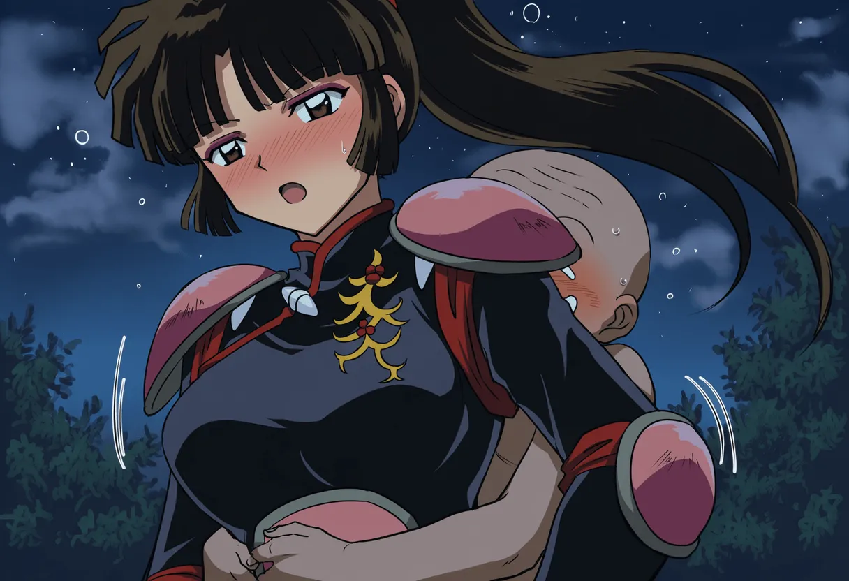 Pixiv 与党野党YotouYatou 50519969 - Inuyasha Drunken Sango vs. the Sake Fairy Ojisan - Image 9