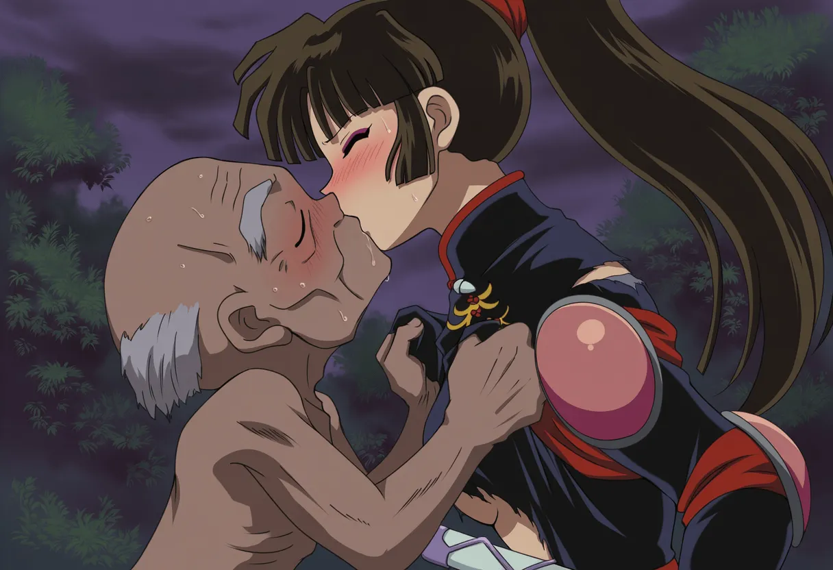 Pixiv 与党野党YotouYatou 50519969 - Inuyasha Drunken Sango vs. the Sake Fairy Ojisan - Image 118