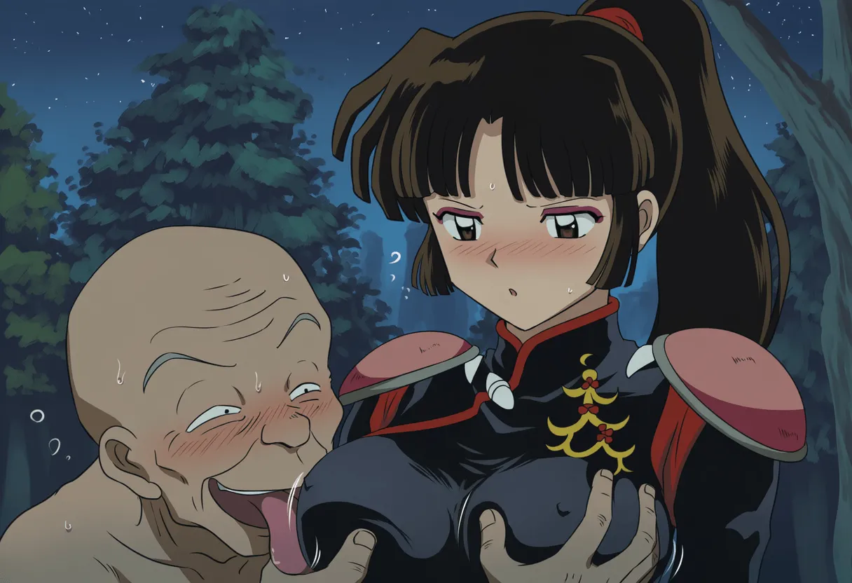 Pixiv 与党野党YotouYatou 50519969 - Inuyasha Drunken Sango vs. the Sake Fairy Ojisan - Image 44