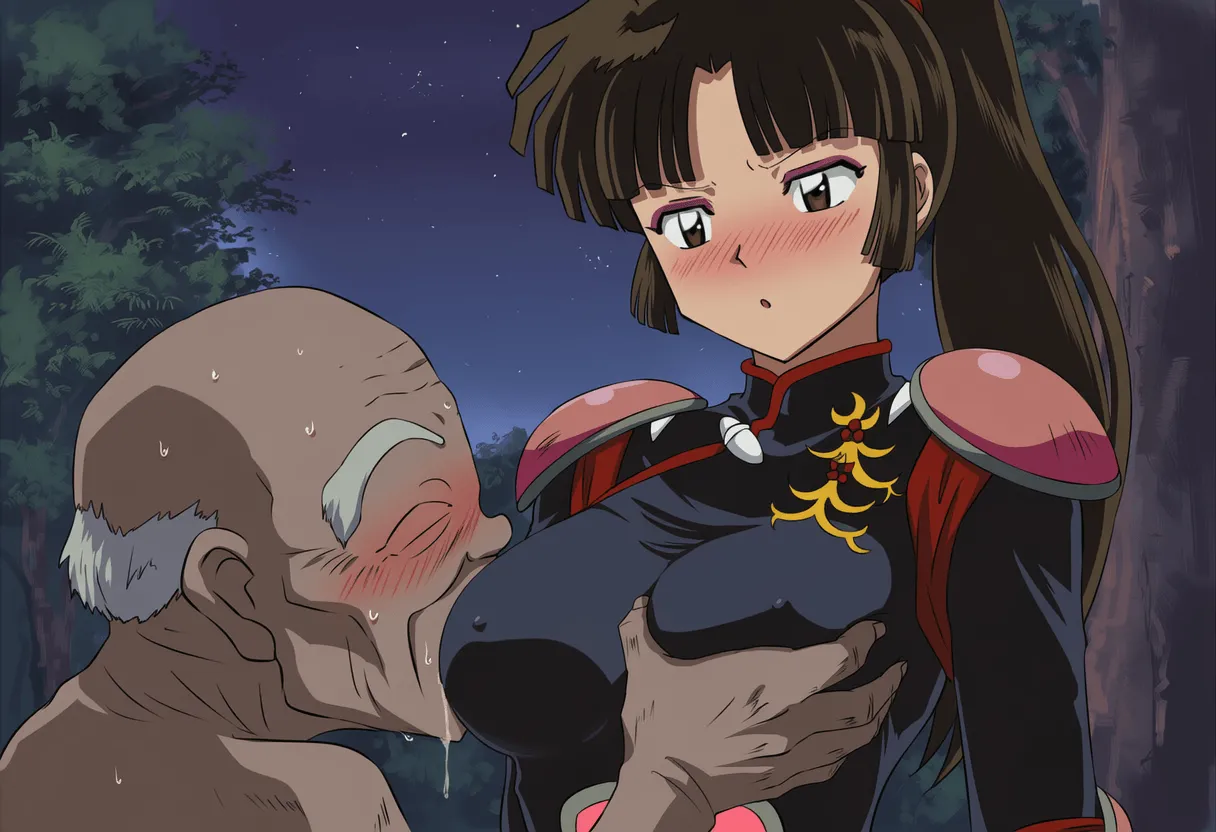 Pixiv 与党野党YotouYatou 50519969 - Inuyasha Drunken Sango vs. the Sake Fairy Ojisan - Image 47