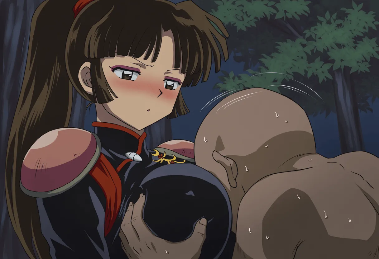 Pixiv 与党野党YotouYatou 50519969 - Inuyasha Drunken Sango vs. the Sake Fairy Ojisan - Image 59