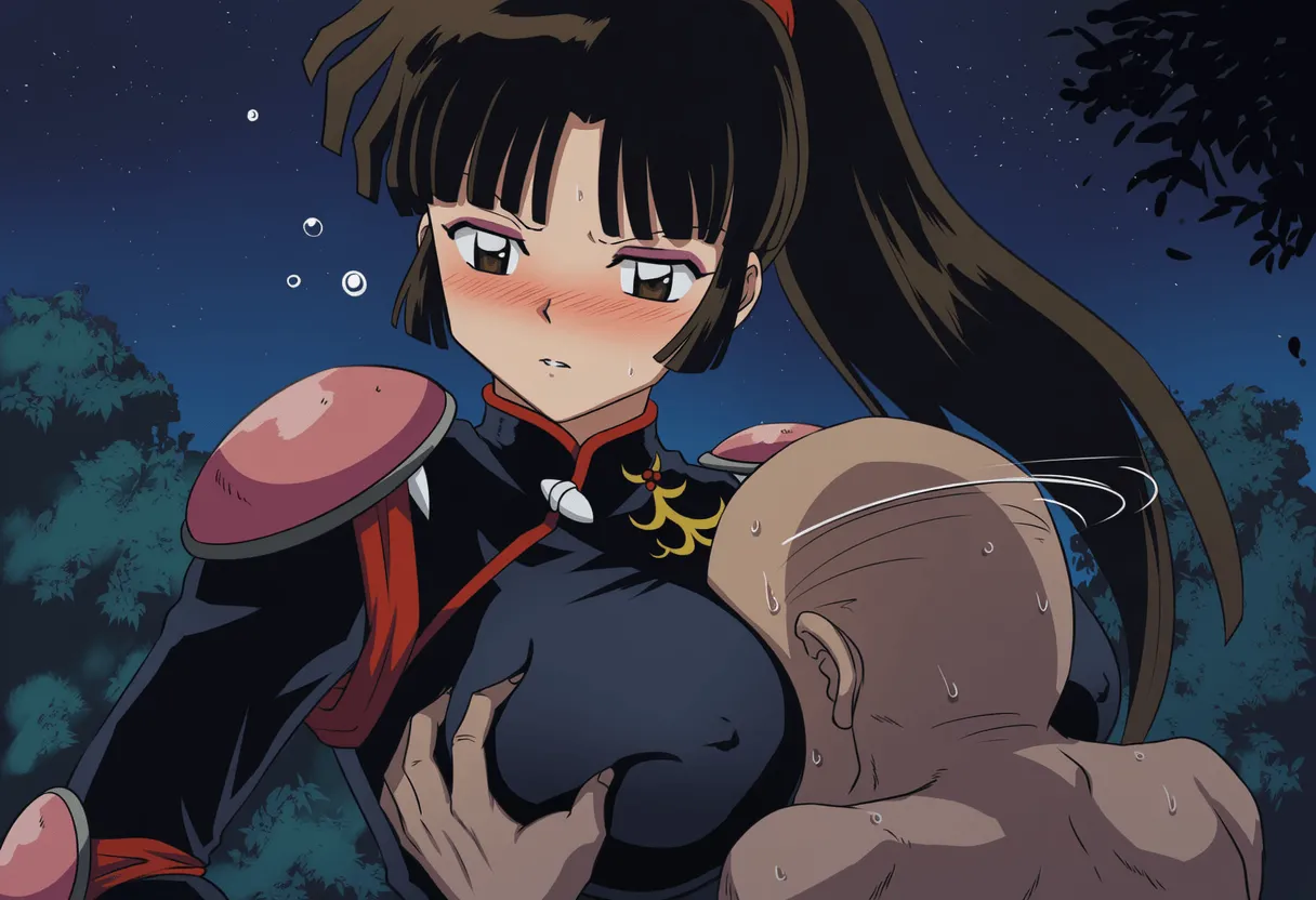 Pixiv 与党野党YotouYatou 50519969 - Inuyasha Drunken Sango vs. the Sake Fairy Ojisan - Image 61