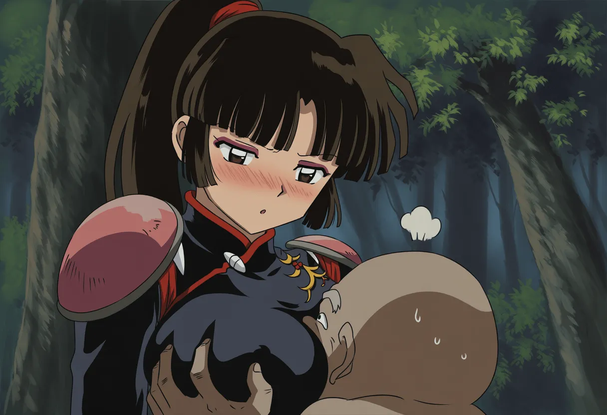 Pixiv 与党野党YotouYatou 50519969 - Inuyasha Drunken Sango vs. the Sake Fairy Ojisan - Image 63
