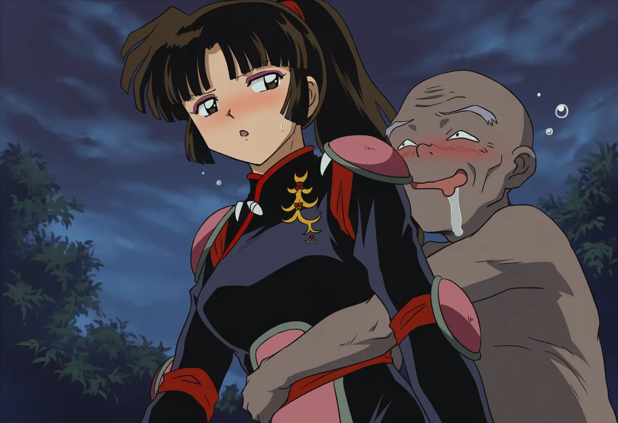 Pixiv 与党野党YotouYatou 50519969 - Inuyasha Drunken Sango vs. the Sake Fairy Ojisan - Image 8
