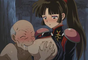 Pixiv 与党野党YotouYatou 50519969 - Inuyasha Drunken Sango vs. the Sake Fairy Ojisan - Page 116