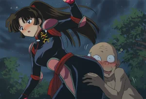 Pixiv 与党野党YotouYatou 50519969 - Inuyasha Drunken Sango vs. the Sake Fairy Ojisan - Page 12