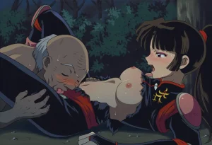 Pixiv 与党野党YotouYatou 50519969 - Inuyasha Drunken Sango vs. the Sake Fairy Ojisan - Page 132