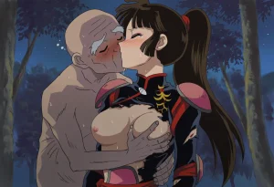 Pixiv 与党野党YotouYatou 50519969 - Inuyasha Drunken Sango vs. the Sake Fairy Ojisan - Page 156