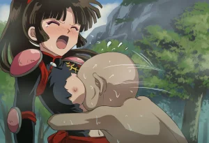 Pixiv 与党野党YotouYatou 50519969 - Inuyasha Drunken Sango vs. the Sake Fairy Ojisan - Page 181