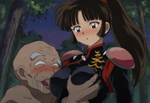 Pixiv 与党野党YotouYatou 50519969 - Inuyasha Drunken Sango vs. the Sake Fairy Ojisan - Page 45