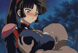 Pixiv 与党野党YotouYatou 50519969 - Inuyasha Drunken Sango vs. the Sake Fairy Ojisan - Page 54