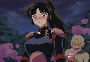 Pixiv 与党野党YotouYatou 50519969 - Inuyasha Drunken Sango vs. the Sake Fairy Ojisan - Page 6