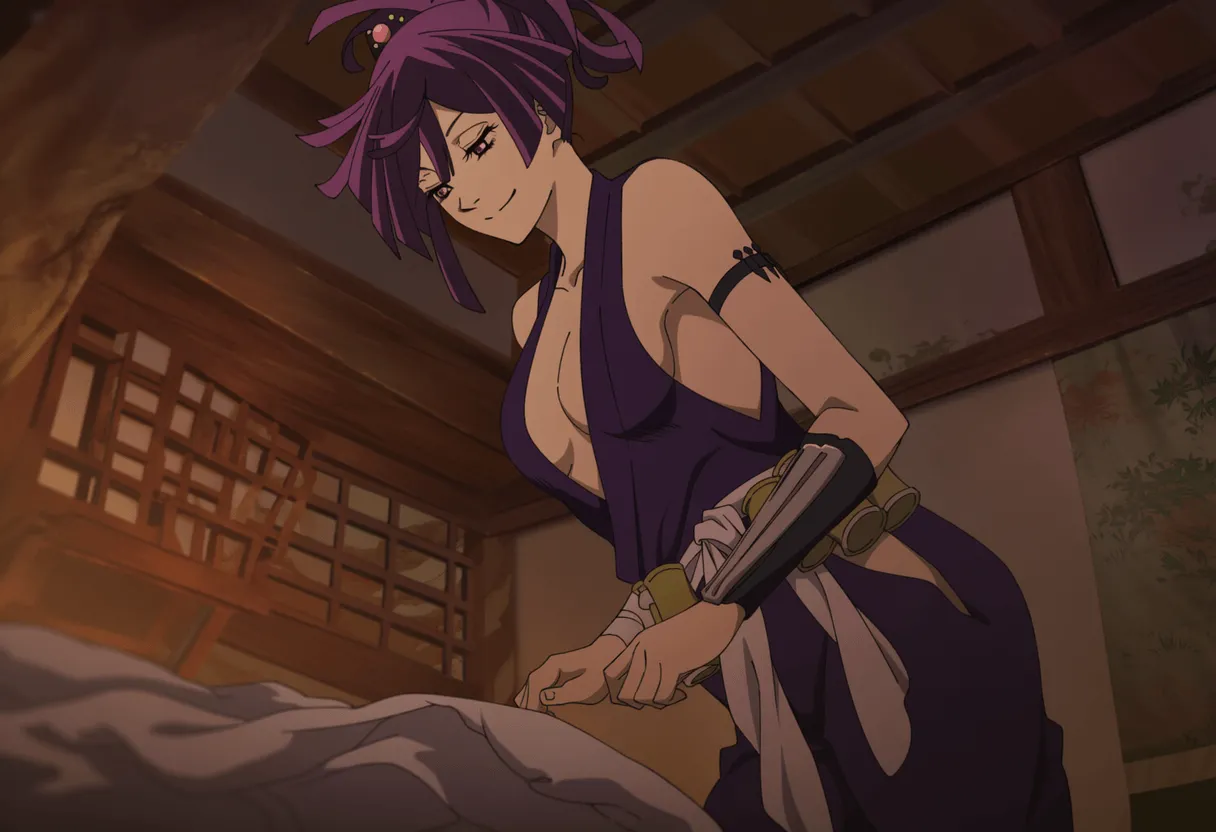 Pixiv 与党野党YotouYatou 50519969 - Jigokuraku Yuzuriha vs. The Poison-Inflicted Rapist Ojisan - Image 16