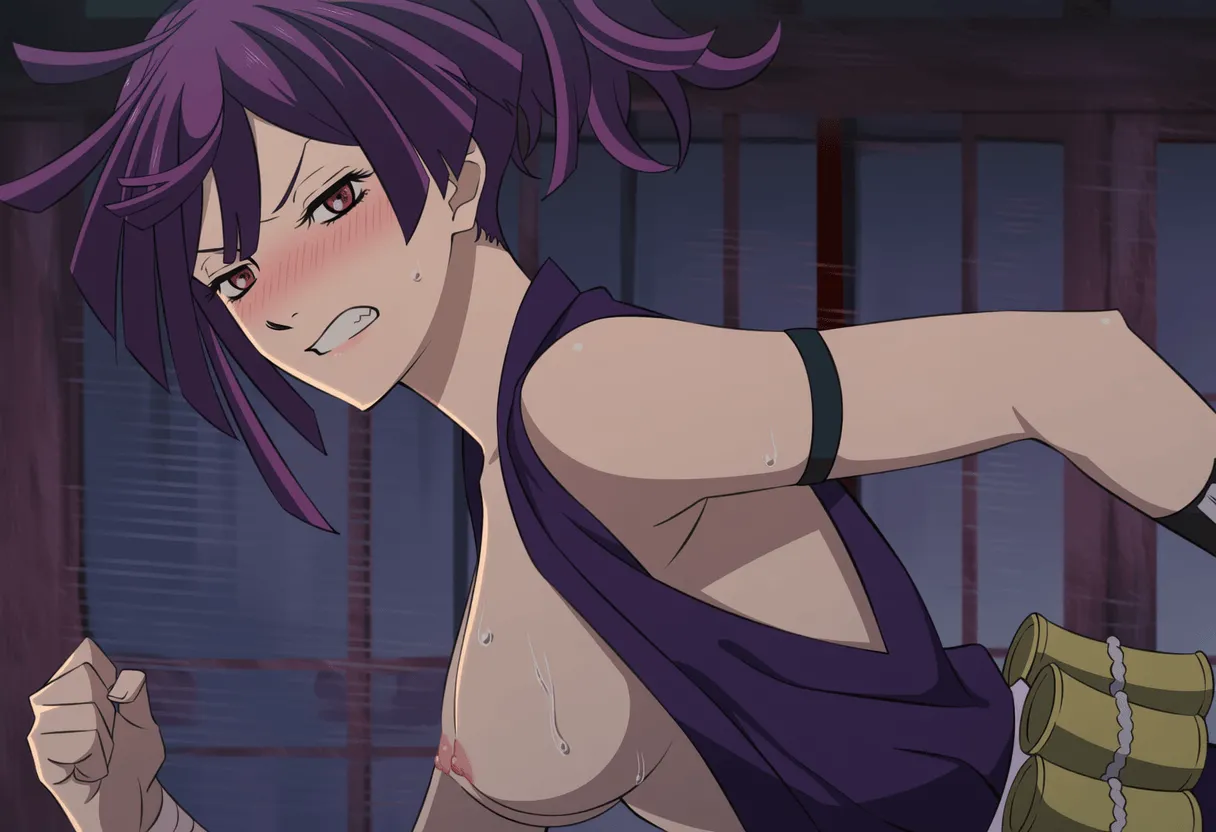 Pixiv 与党野党YotouYatou 50519969 - Jigokuraku Yuzuriha vs. The Poison-Inflicted Rapist Ojisan - Image 161