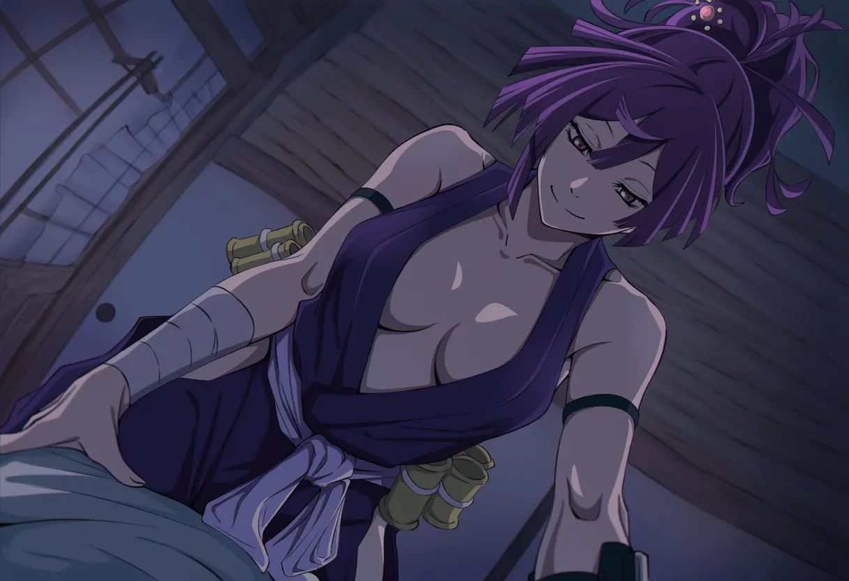 Pixiv 与党野党YotouYatou 50519969 - Jigokuraku Yuzuriha vs. The Poison-Inflicted Rapist Ojisan - Image 21