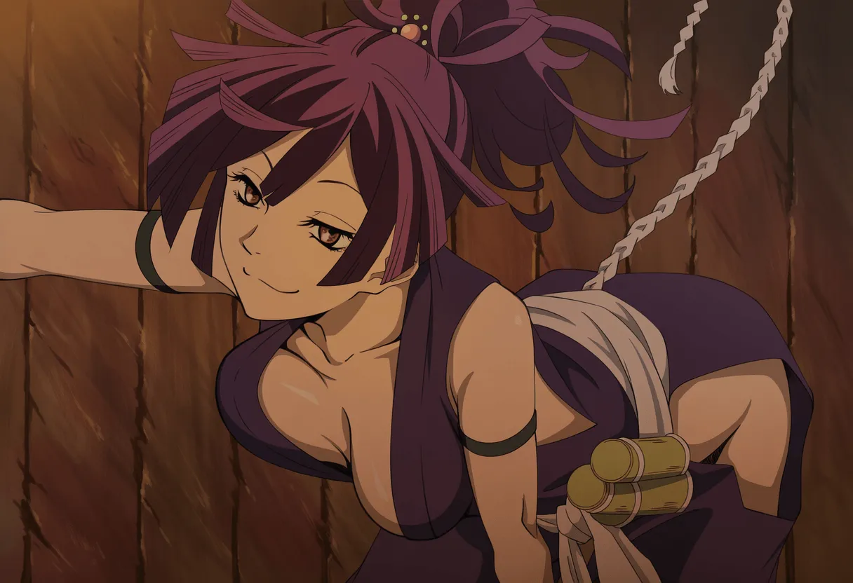 Pixiv 与党野党YotouYatou 50519969 - Jigokuraku Yuzuriha vs. The Poison-Inflicted Rapist Ojisan - Image 8