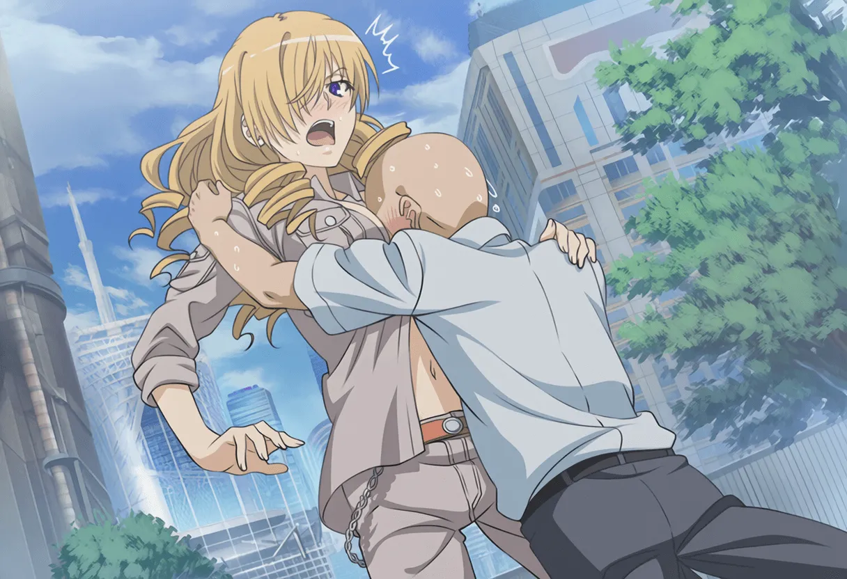 Pixiv 与党野党YotouYatou 50519969 - Toaru Majutsu no Index Oriana vs. Kamijou Ojisan - Image 8