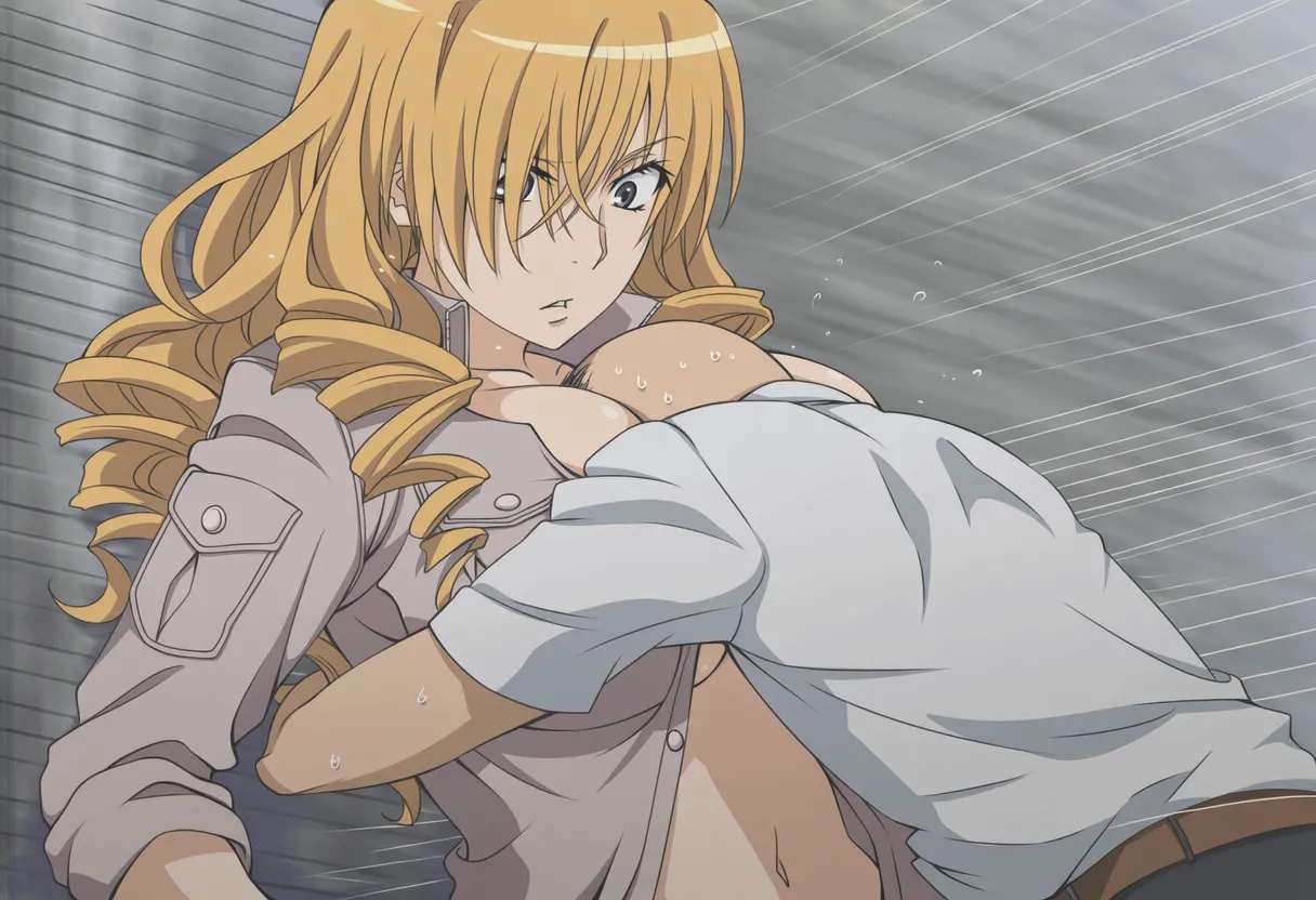 Pixiv 与党野党YotouYatou 50519969 - Toaru Majutsu no Index Oriana vs. Kamijou Ojisan - Image 9