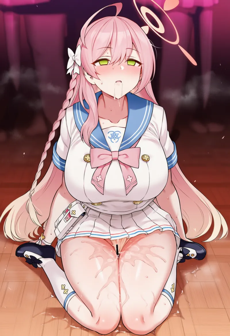 Pixiv ゆたかYutaka 20097007 - Blue Archive The Fall of the Make-Up Work Club - Image 48