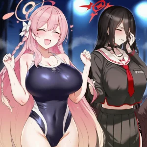 Pixiv ゆたかYutaka 20097007 - Blue Archive The Fall of the Make-Up Work Club - Page 40