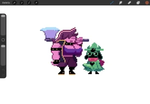 Pixzapix Taming Susie Deltarune Thumbnail