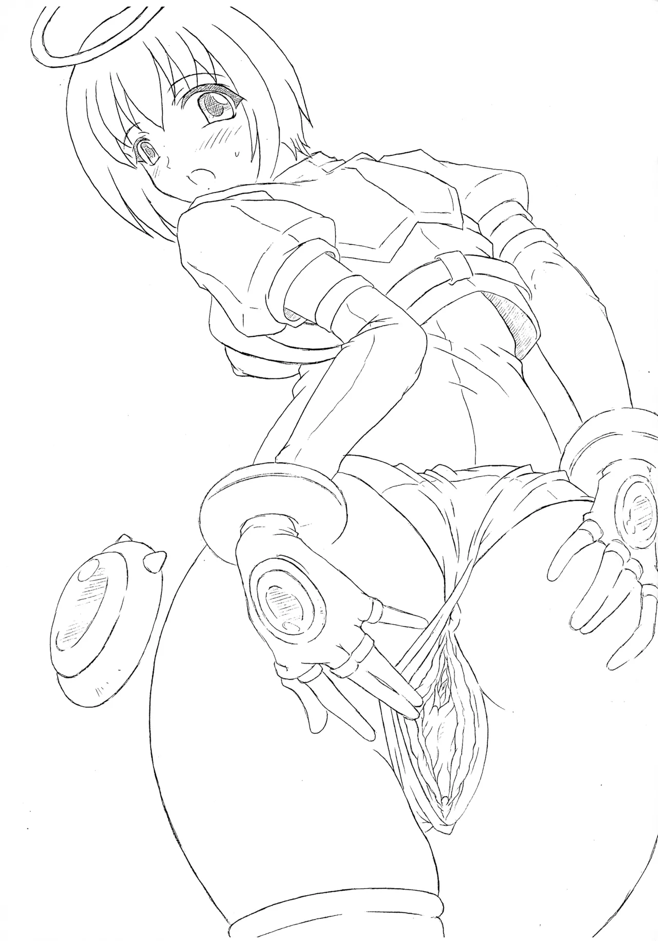 POC Hantsu. Shirokuro heya Shutchou-ban D-gata Makai Tenshi Jibril - Image 2